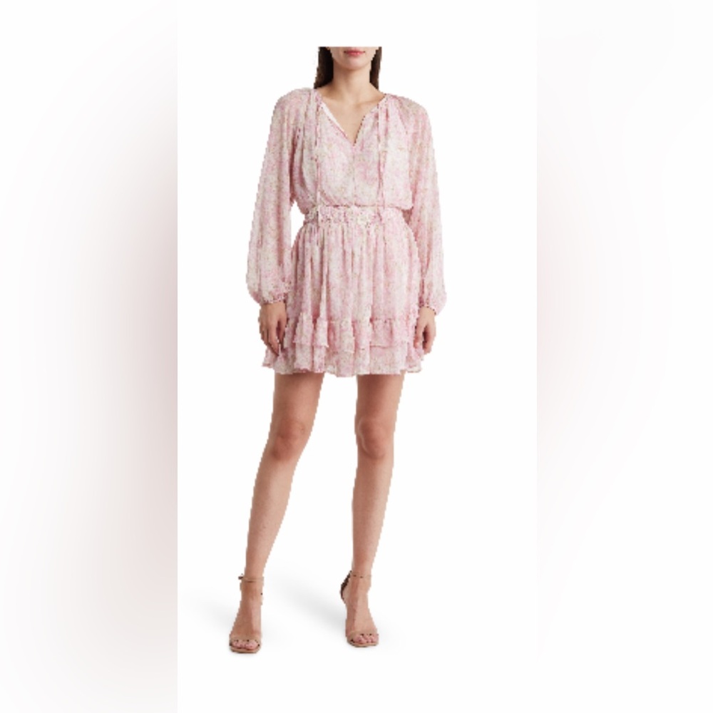 Elegant Pink Women's Dress